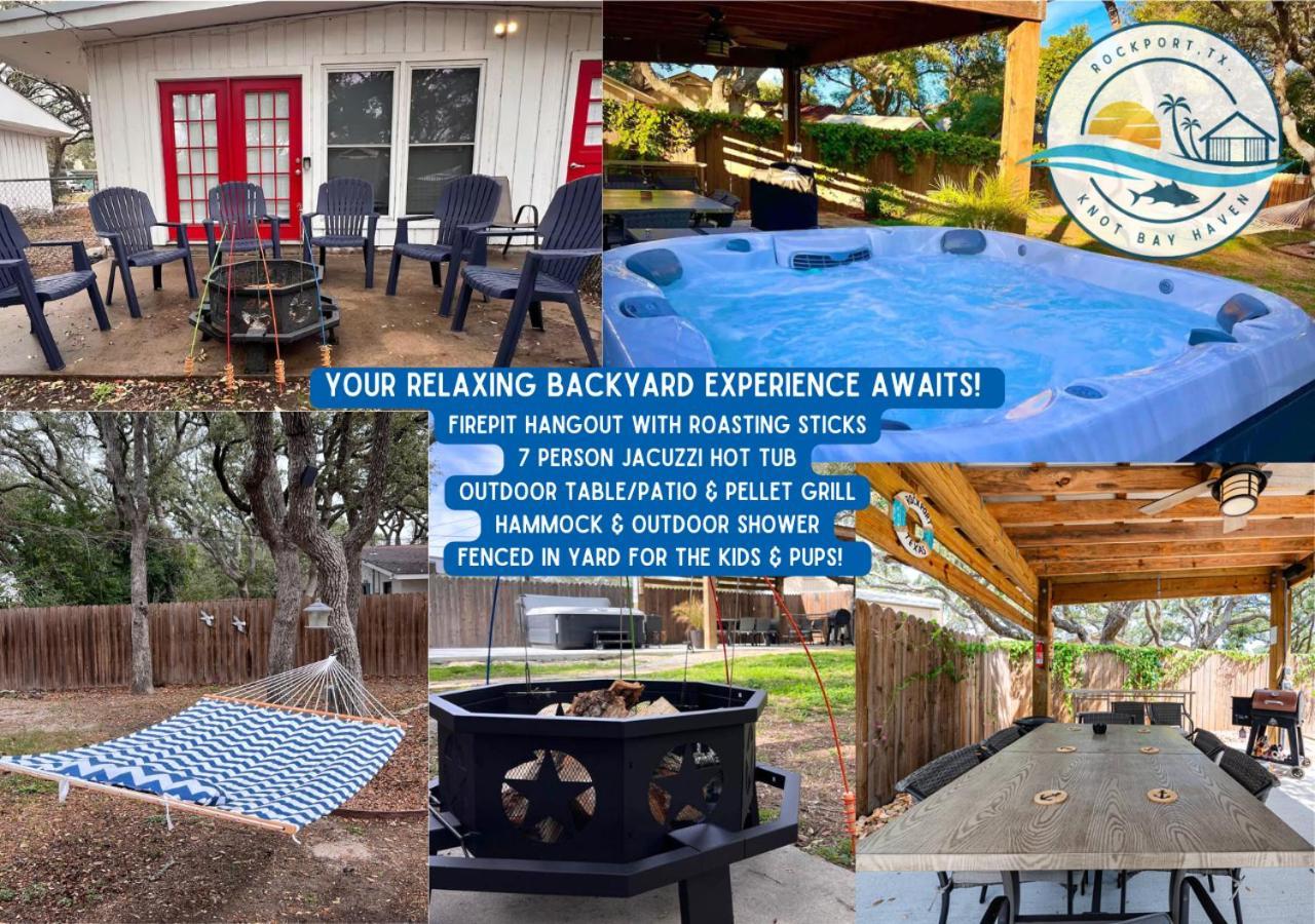 Knot Bay Haven, Dog Friendly, Hot Tub, Fenced Yard, Patio And Grill, 3 Br Villa Рокпорт Екстериор снимка